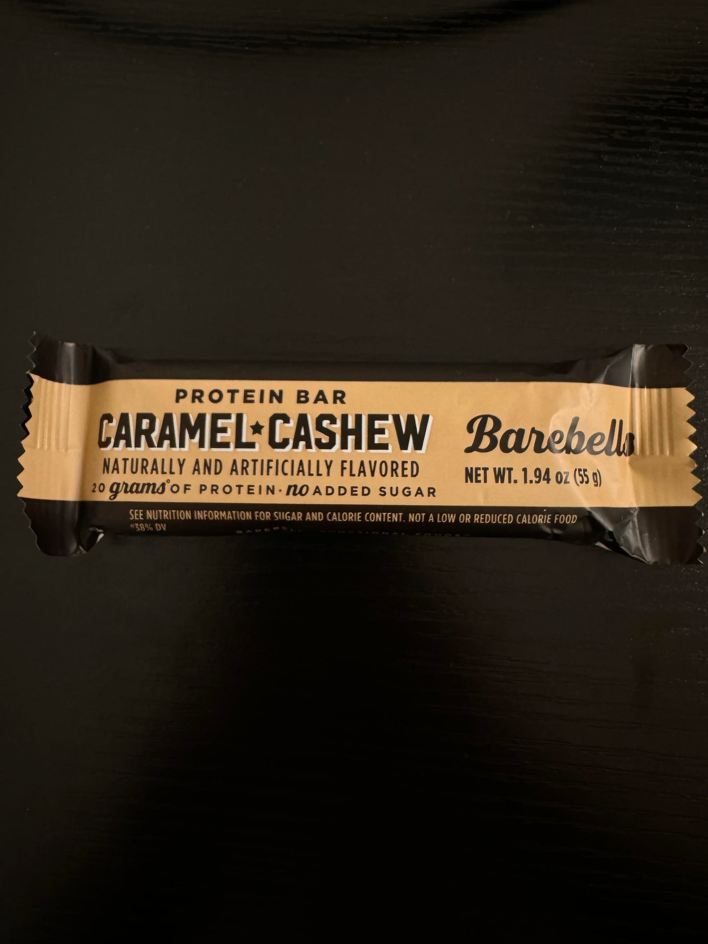 BAREBELLS PROTEIN BAR CARAMEL CASHEW