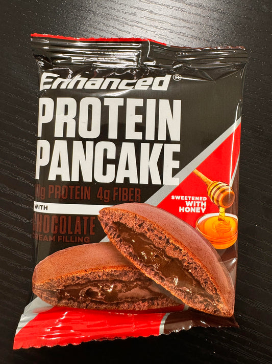 ENHANCED PROTEIN PANCAKE CHOCOLATE CREAM FILLING