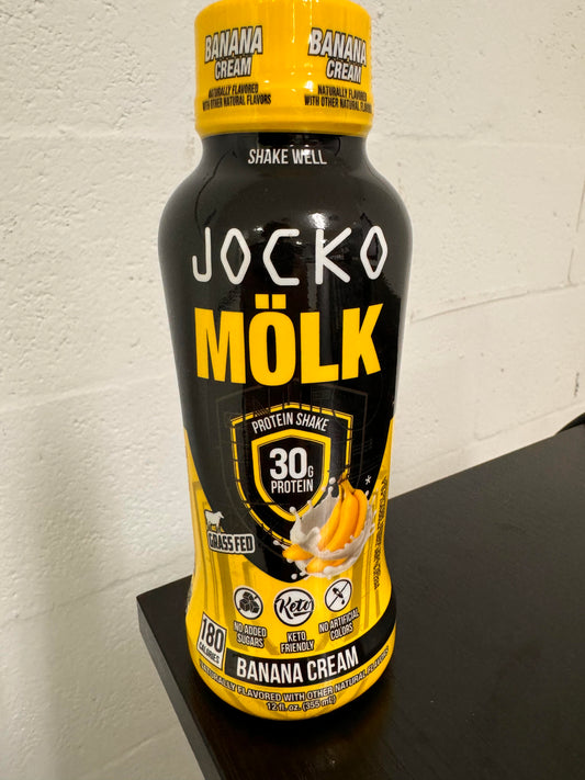 JOCKO MOLK BANANA CREAM PROTEIN SHAKE