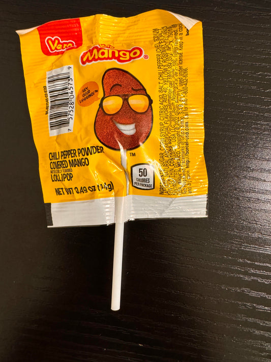 MANGO CHILLI PEPPER POWDER COVERED MANGO LOLLIPOP