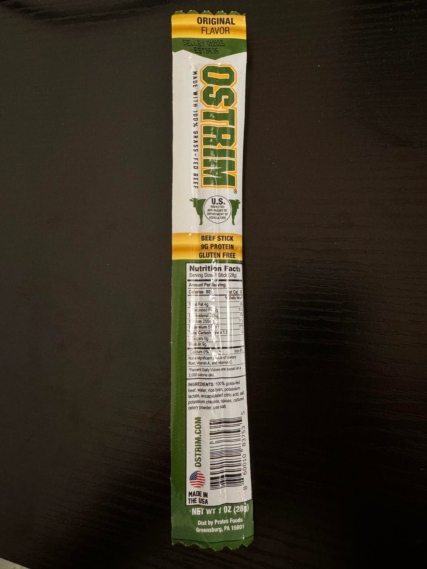 OSTRIM ORIGNAL FLAVOR BEEF STICK