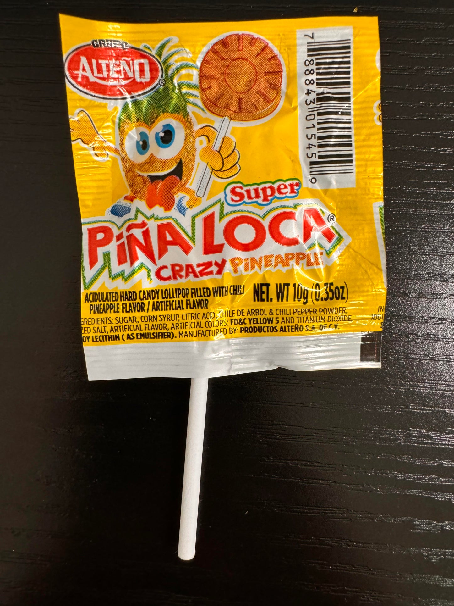 PINA LOCA CRAZY PINEAPPLE LOLLIPOP