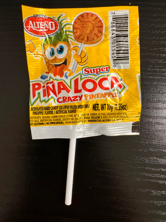 PINA LOCA CRAZY PINEAPPLE LOLLIPOP