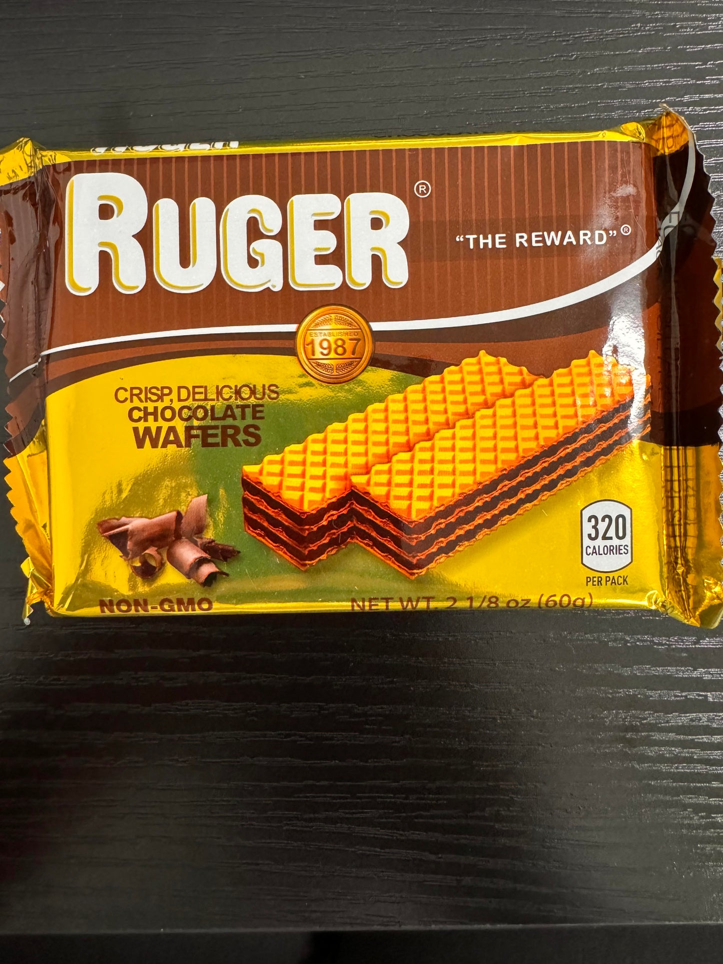 RUGER CHOCOLATE WAFERS