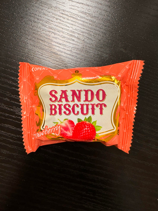 SANDO BISCUIT STRAWBERRY