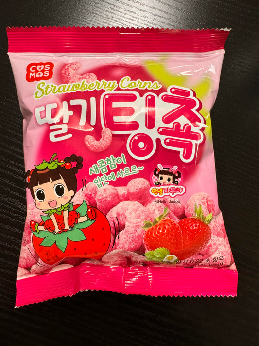 STRAWBERRY CORNS CHIPS